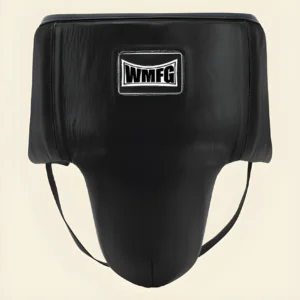 Obsidian Armor Groin Guard for combat sports, durable and flexible protection with vibrant color options.