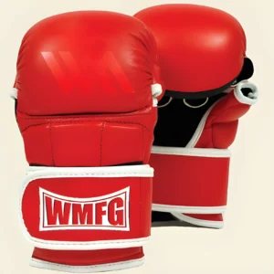 Warya Iron Talon MMA gloves red professional training gloves.